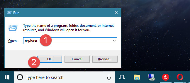 Windows, File Explorer, open, start, Windows Explorer