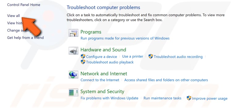 troubleshoot windows update step 2