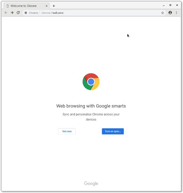 CentOS 7 install Google Chrome and test it