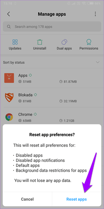 google play store background data