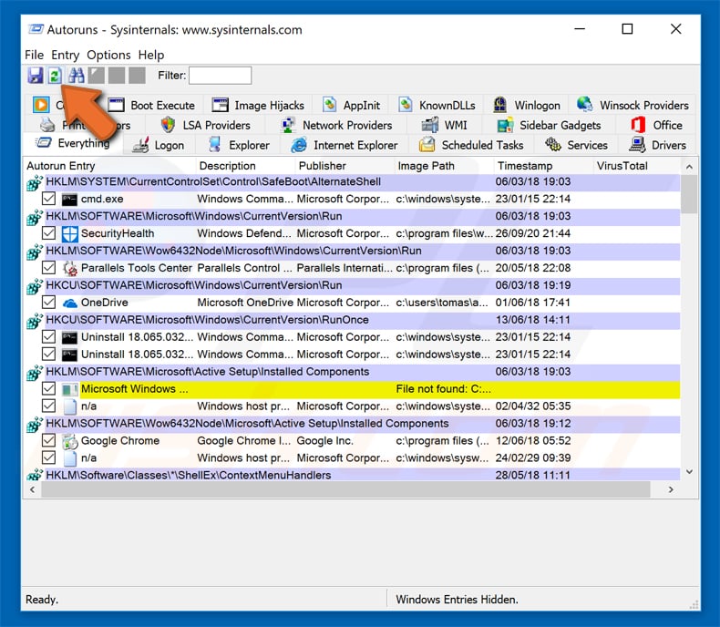 ms malware removal tool