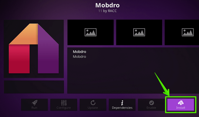 Mobdro for Kodi