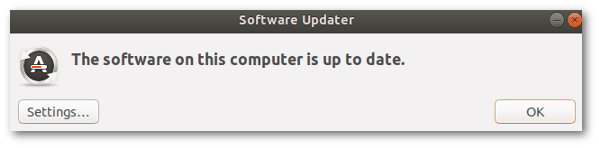 Ubuntu Linux Software Updater