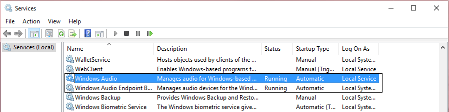 Windows audio and windows audio endpoint