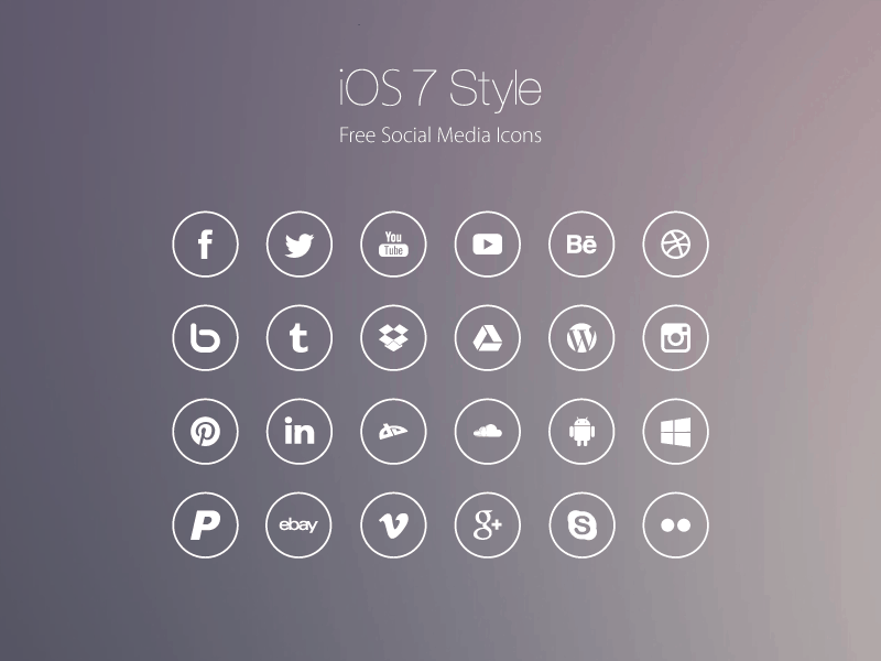 ios9-style-flat-social-icons
