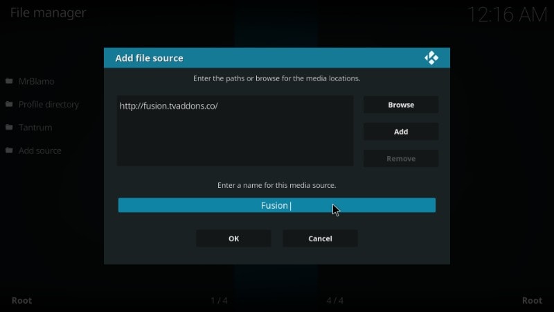 fusion kodi