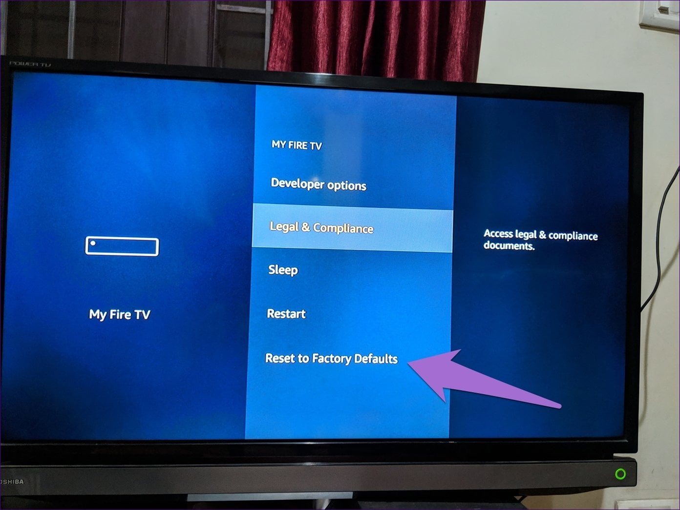 How to Reset Amazon Fire TV Stick to Factory Settings - Techolac