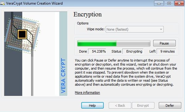 encrypt files and folders in Windows