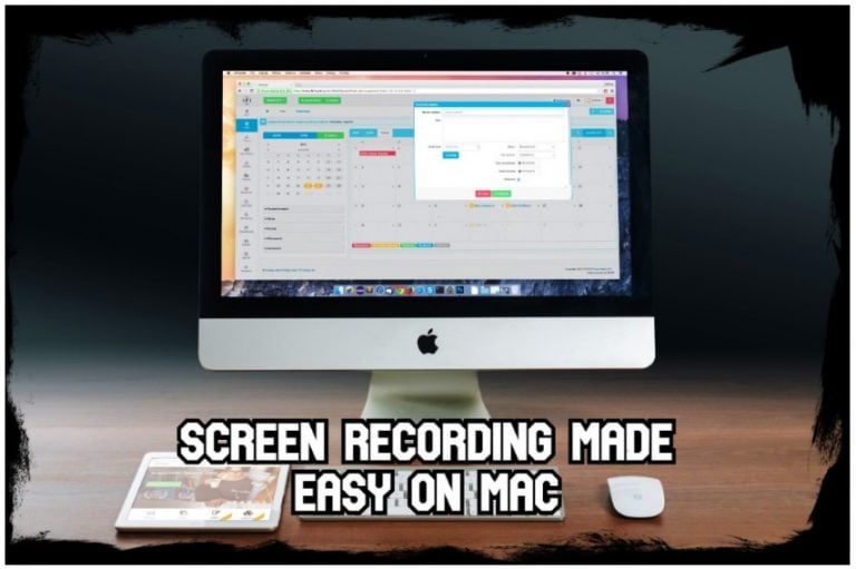 how to record screen on macbook
