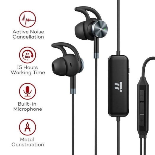 TaoTronics Active Noise Cancelling Earbuds