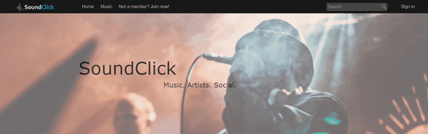 SoundClick is best free Music Download Sites That Are Totally Legal.