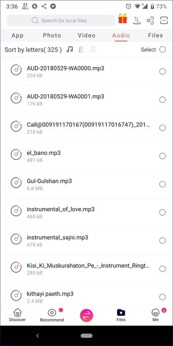Transfer Music Between Android Phones 11