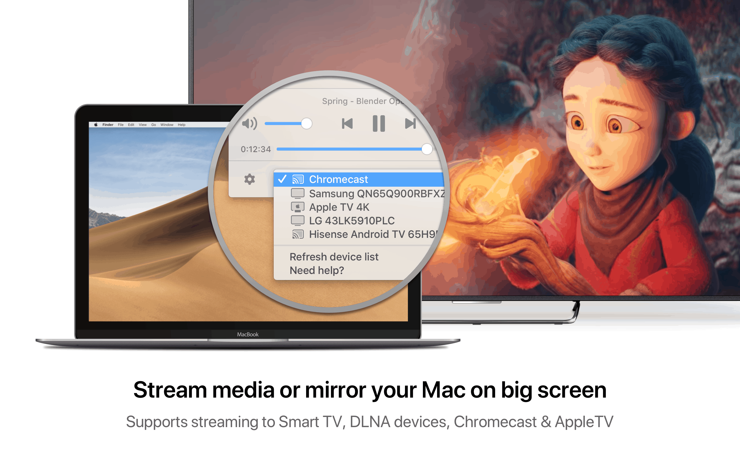 samsung tv apps for mac