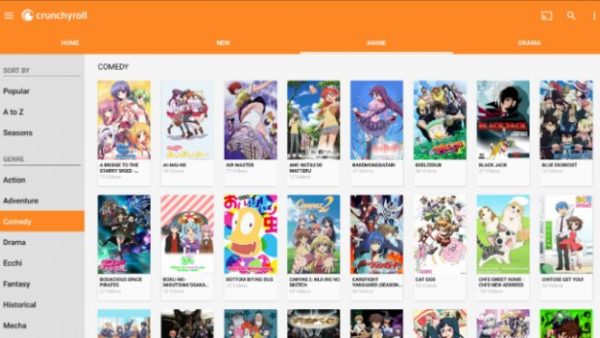 Crunchyroll for Android and iOS