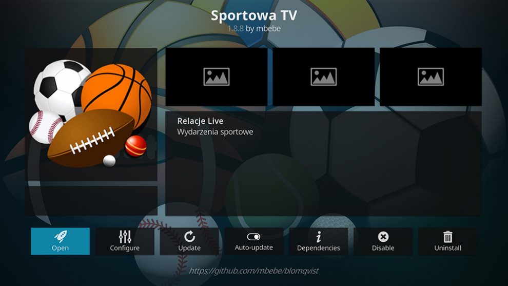 kodi add on live sports
