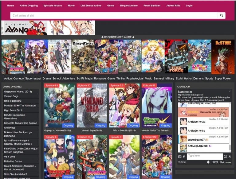 20 Best Nanime Alternatives Sites Nonton Streaming Anime - Techolac