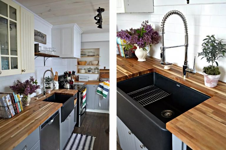 Top 10 Best Modern Kitchens With Butcher Block Countertops - Techolac