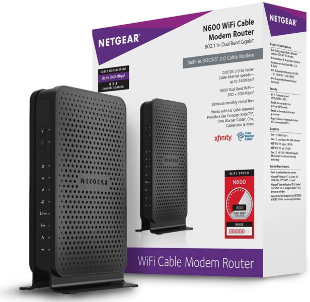 modem and router for comcast