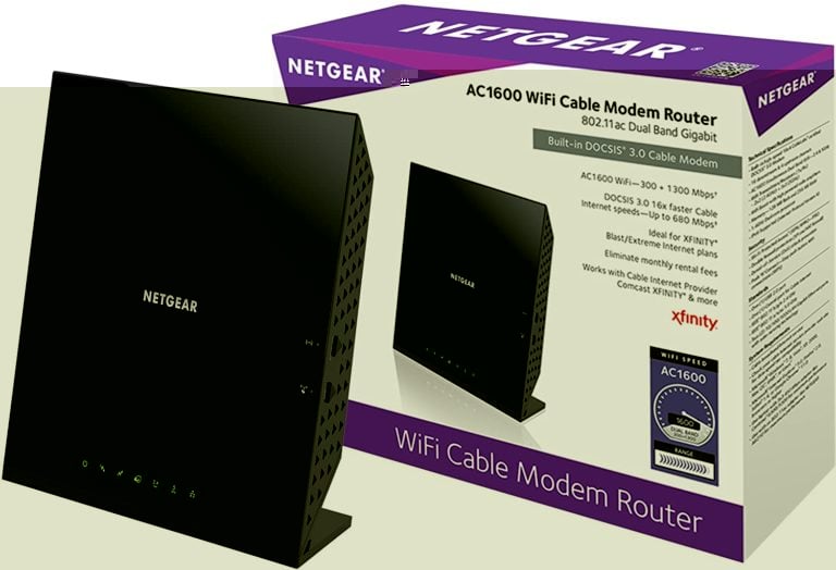 modem and router combo comcast