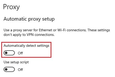 3 Ways To Disable Proxy Settings In Windows 10 - Techolac