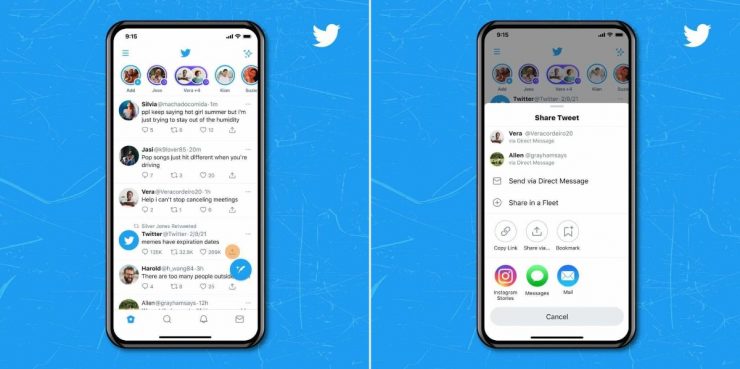 Twitter for iPhone Now Lets You Share Tweets Directly to Instagram