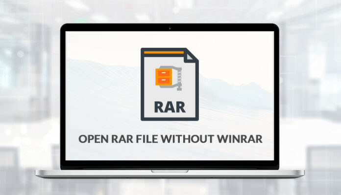 extracting a rar file on windows 10