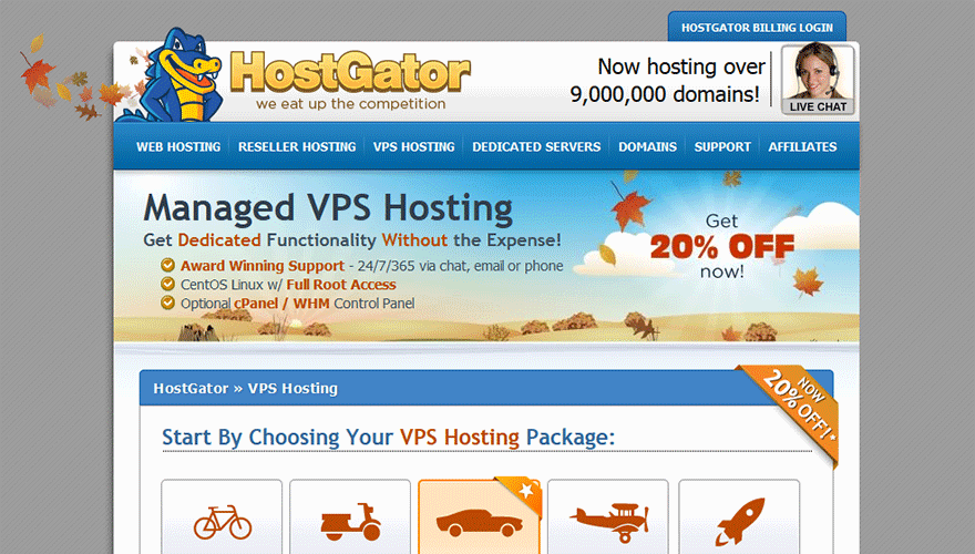 HostGator VPS