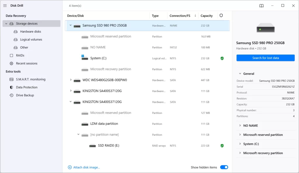 Disk Drill Data Recovery